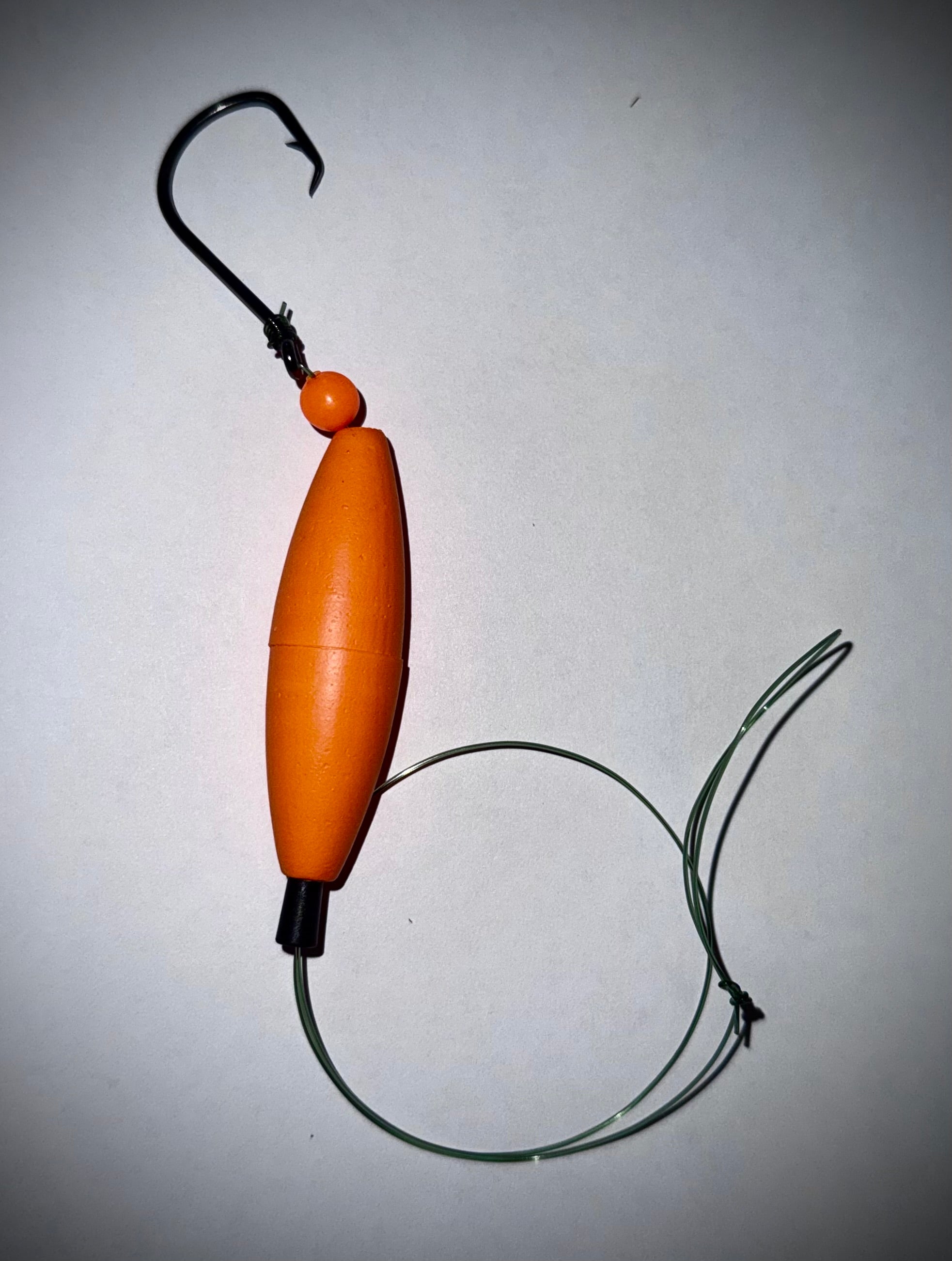 MrFathead Cut Bait Rig 18” 40 lb 6/0 hook 2.5” Line Float