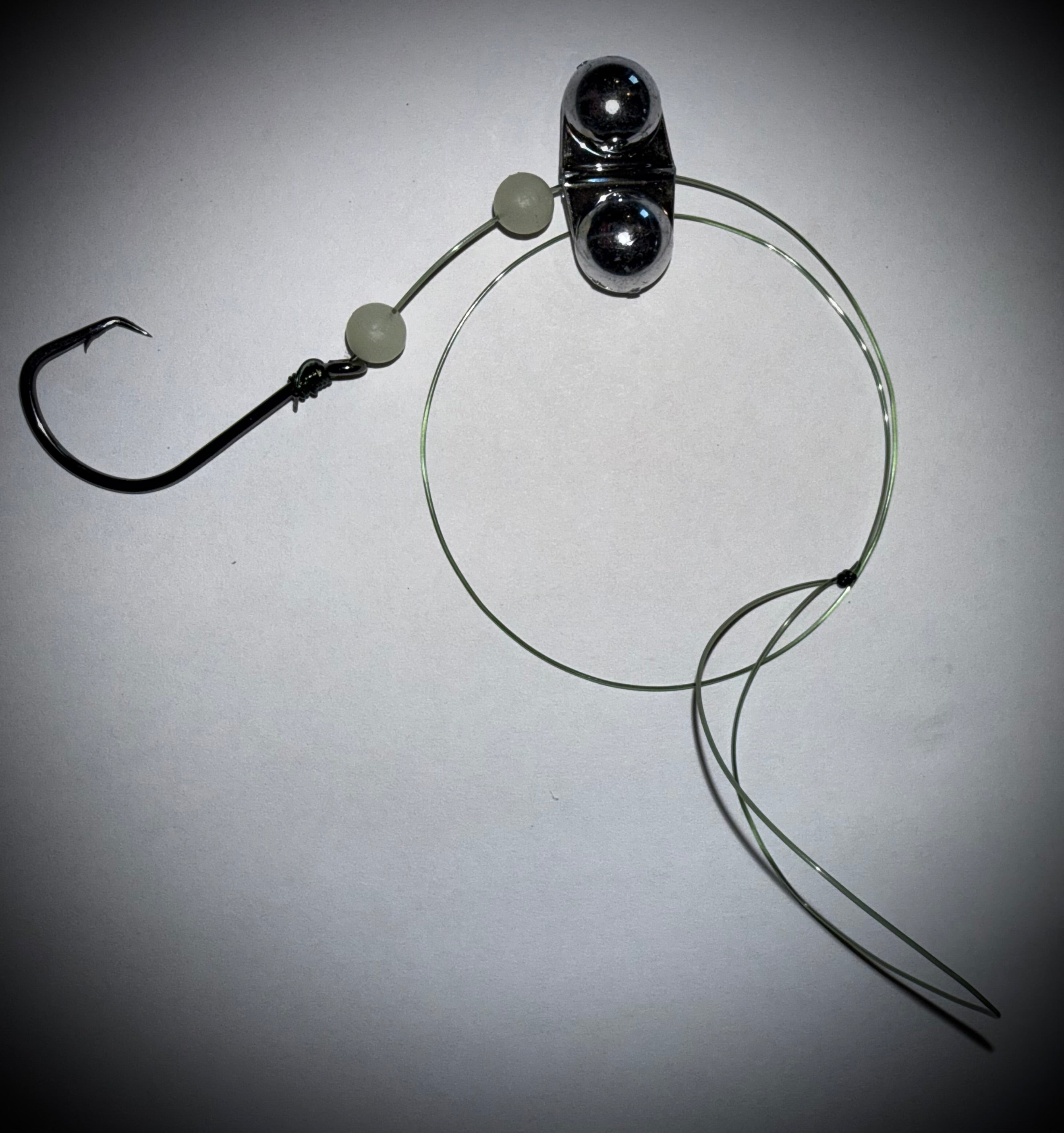 MrFathead Cut Bait Mud Knocker Rig 18” 40 lb 6/0 circle hook